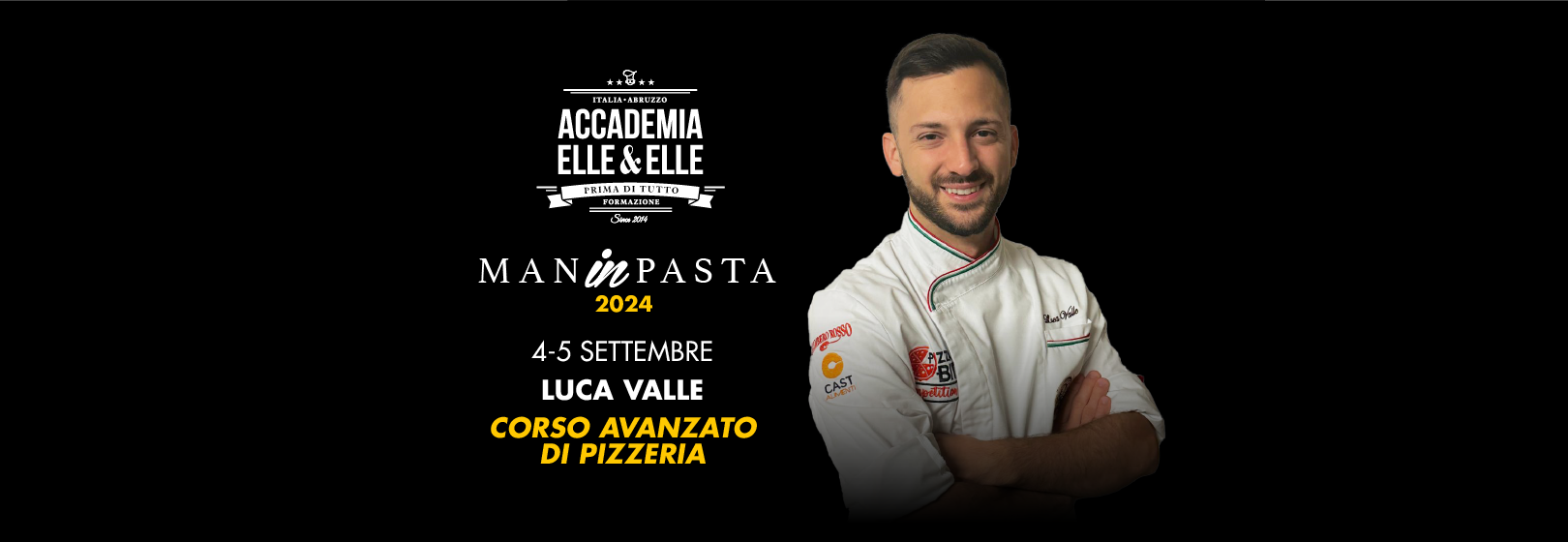Slide Corso Avanzato di Pizzeria - Evento ManinPasta Elle&Elle